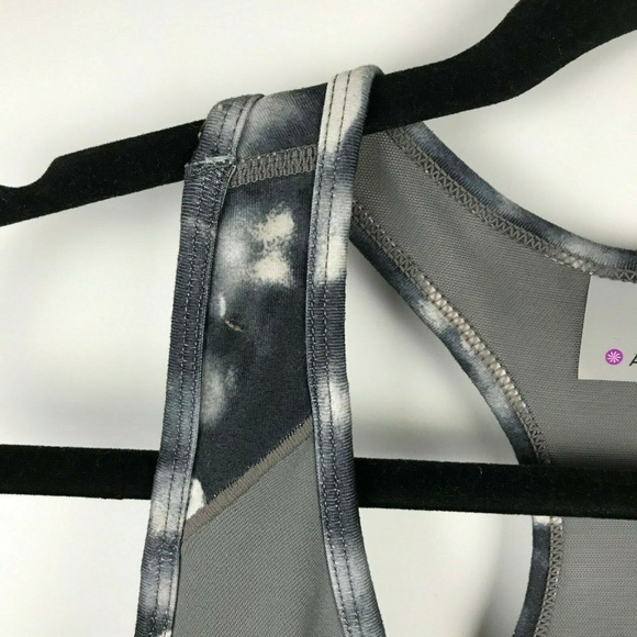 Athleta Womens Royal Pigeon Gray Ruched Tank Top M - Picture 5 of 7